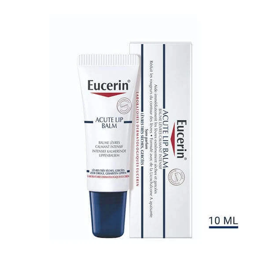 Eucerin UreaRepair Plus Острый успокаивающий бальзам для губ 10 мл: цены и характеристики