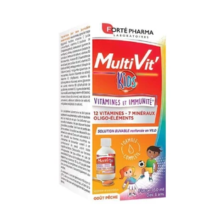 Forté Pharma MultiVit'4G Дитячий сироп вітаміни та природний захист 150 мл