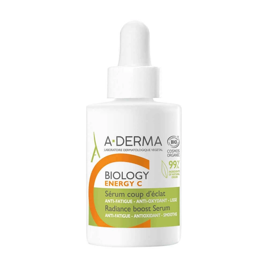 A-Derma Biology Coup D'Eclat Органическая сыворотка с энергией С 30 мл: цены и характеристики