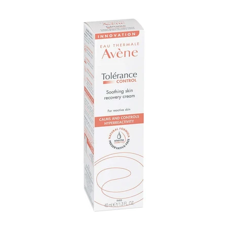 Avène Tolérance Control Заспокійливий балансуючий крем для реактивної шкіри 40 мл: ціни та характеристики
