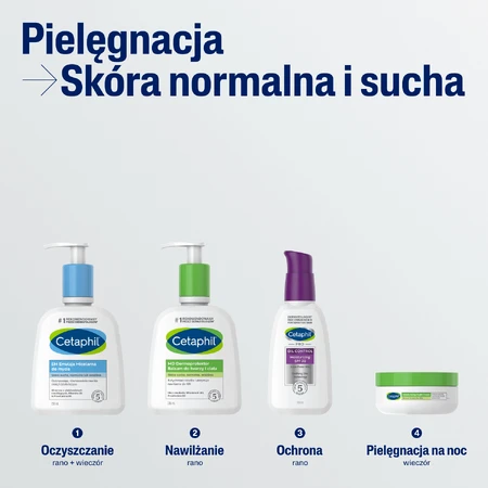 Cetaphil EM, міцелярна емульсія для догляду за волоссям для чутливої шкіри для всієї родини, 236 мл + крем для зволоження шкіри обличчя з кислотою гіалуроновою, крем для миття рук, 48 мл безплатно: ціни та характеристики