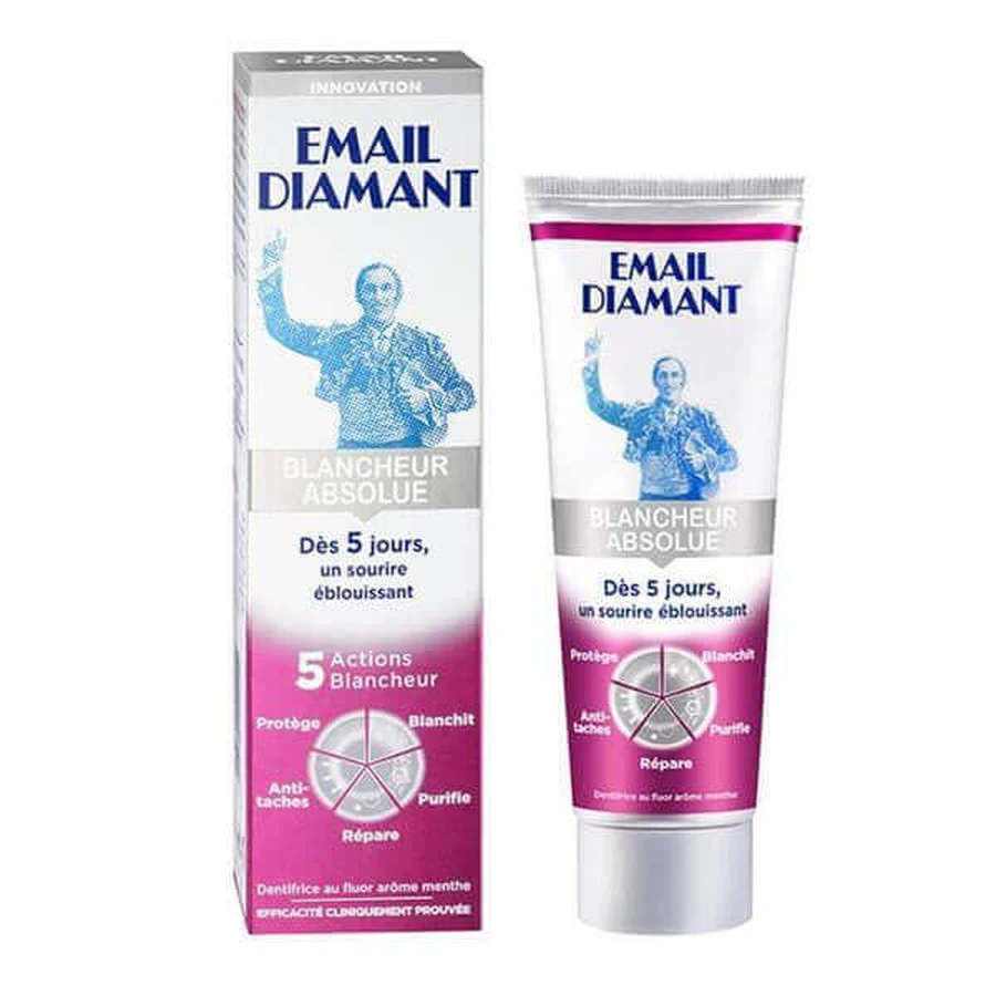 Email Diamant Blancheur Absolue зубная паста 75 мл: цены и характеристики