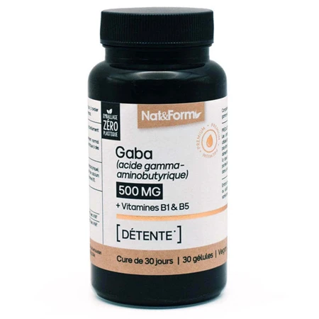 Nat&Form Габа 30 капсул: ціни та характеристики