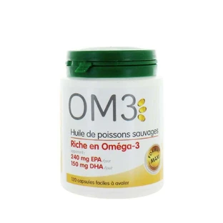 OM3 WILD FISH OIL 120 капсул