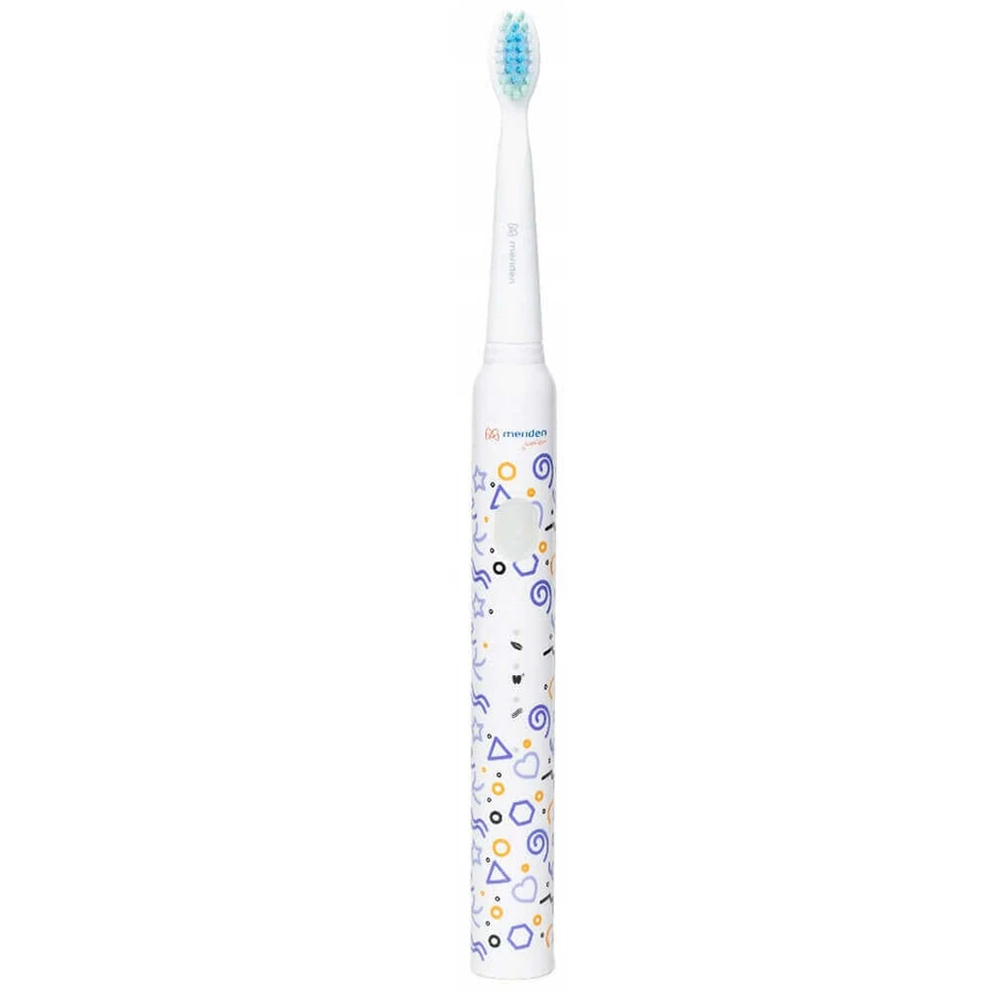 Meriden Smart Junior Violet, звукова зубна щітка для дітей, фіолетова, від 5 років, 1 штука + змінні насадки, 4 штуки: ціни та характеристики