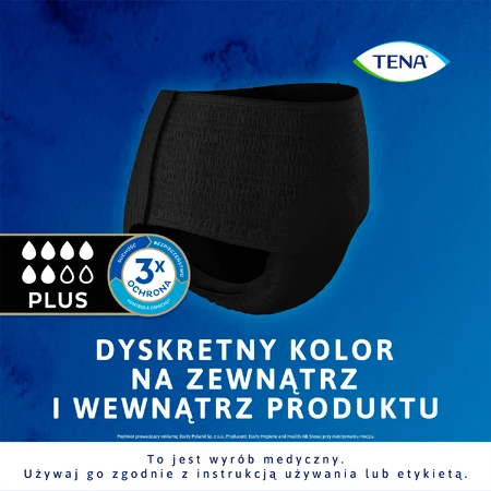 Tena Lady Pants Noir, впитывающие трусы, размер L, 95-130 см, Plus, 30 шт.: цены и характеристики