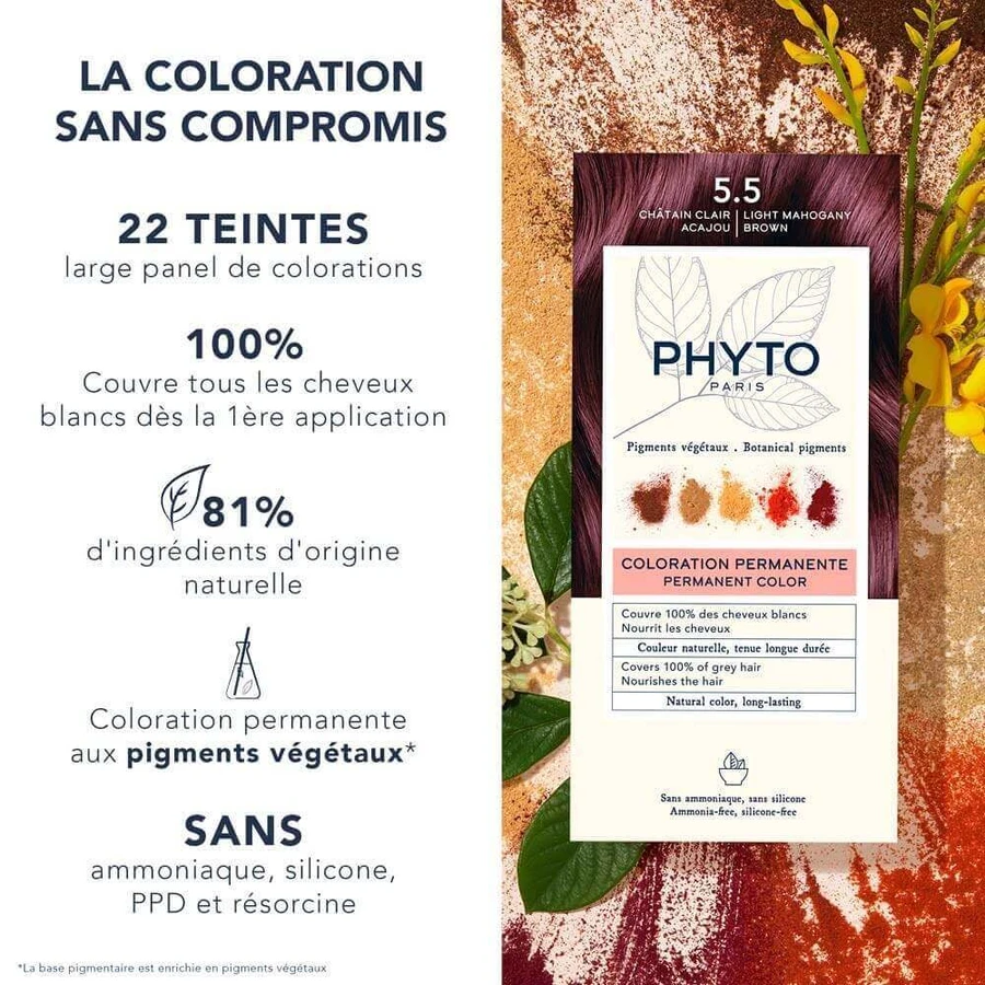 Перманентна фарба Phyto Phytocolor з рослинними пігментами: ціни та характеристики