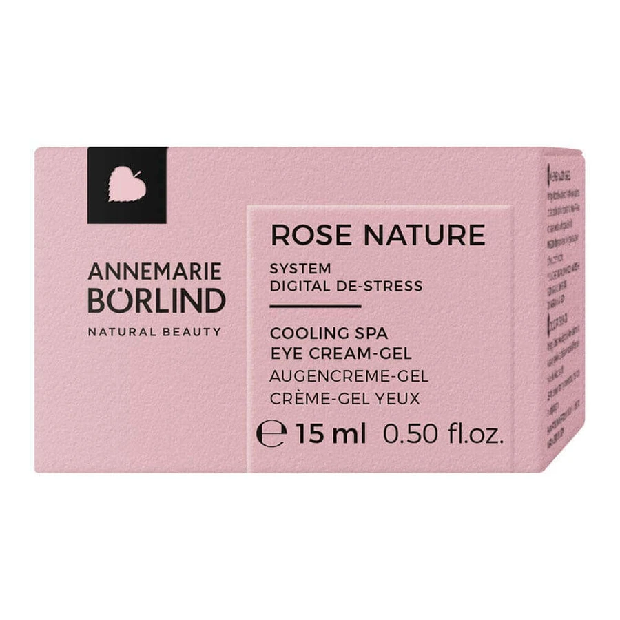 ANNEMARIE BÖRLIND Rose Nature Крем-гель для контуру очей Pour tous les types of skin 15мл: ціни та характеристики
