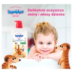 Bambino Kids, Гель для мытья тела и волос 2 в 1, сурикаты, от 1 года, 1 л: цены и характеристики