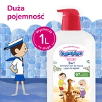 Bambino Kids, Гель для мытья тела и волос 2 в 1, сурикаты, от 1 года, 1 л: цены и характеристики