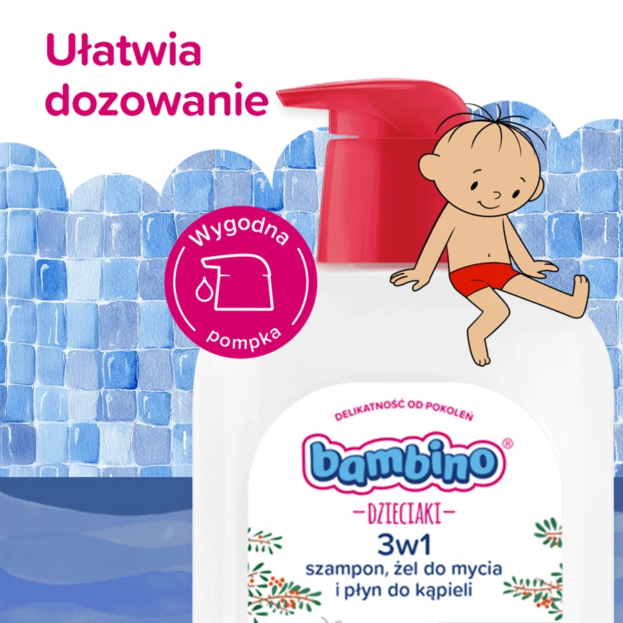 Bambino Kids, Гель для мытья тела и волос 2 в 1, сурикаты, от 1 года, 1 л: цены и характеристики