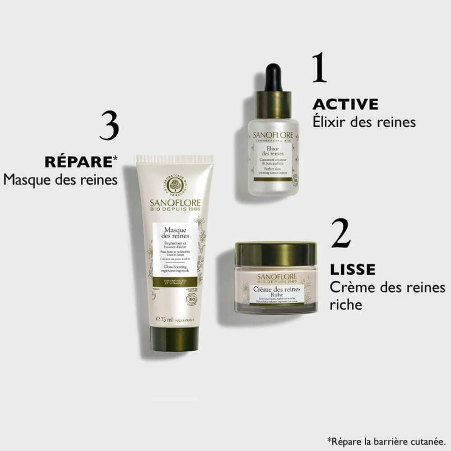 Sanoflore Reines Organic Интенсивная восстанавливающая маска Coup D'Eclat Mask 75 мл: цены и характеристики