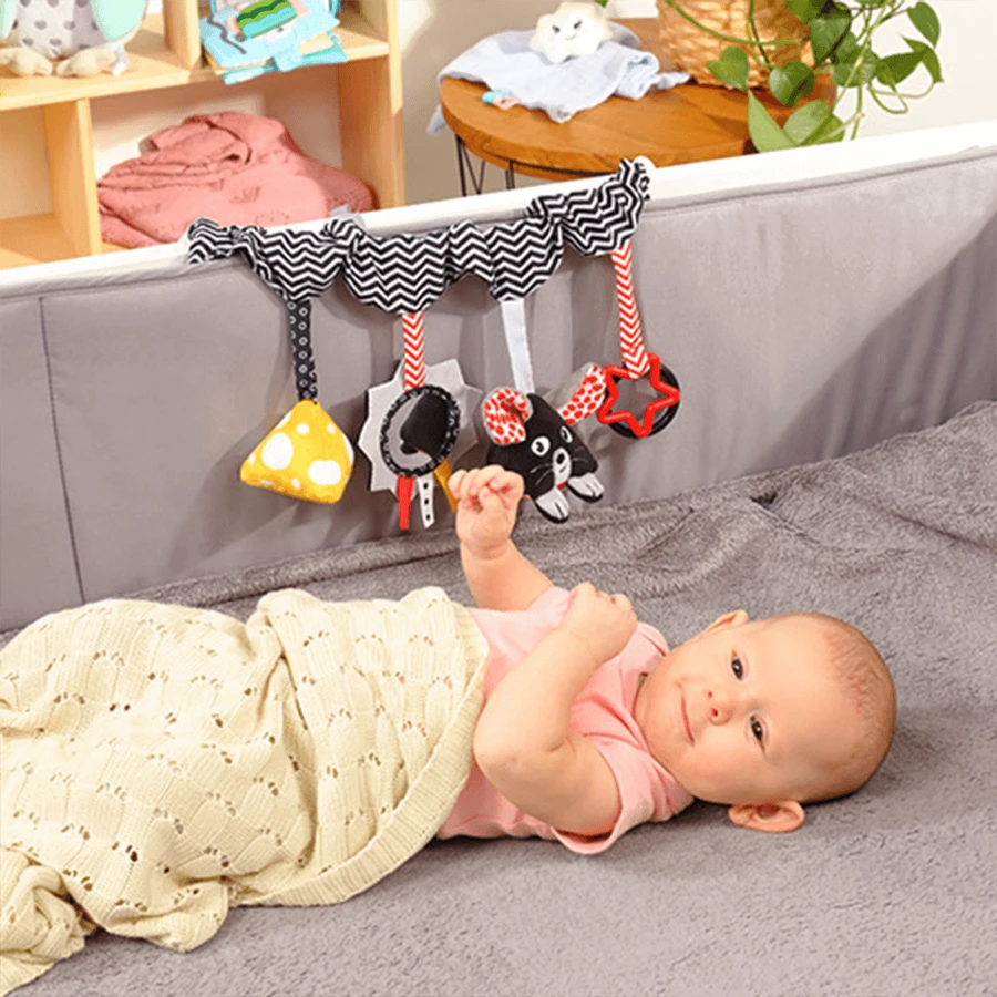 BabyOno, jucărie educativă, pandantiv pentru cărucior, Cheese&Skip: ціни та характеристики