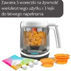 Прилад для приготування їжі Baby Brezza Food Maker Deluxe, пристрій для приготування їжі: ціни та характеристики