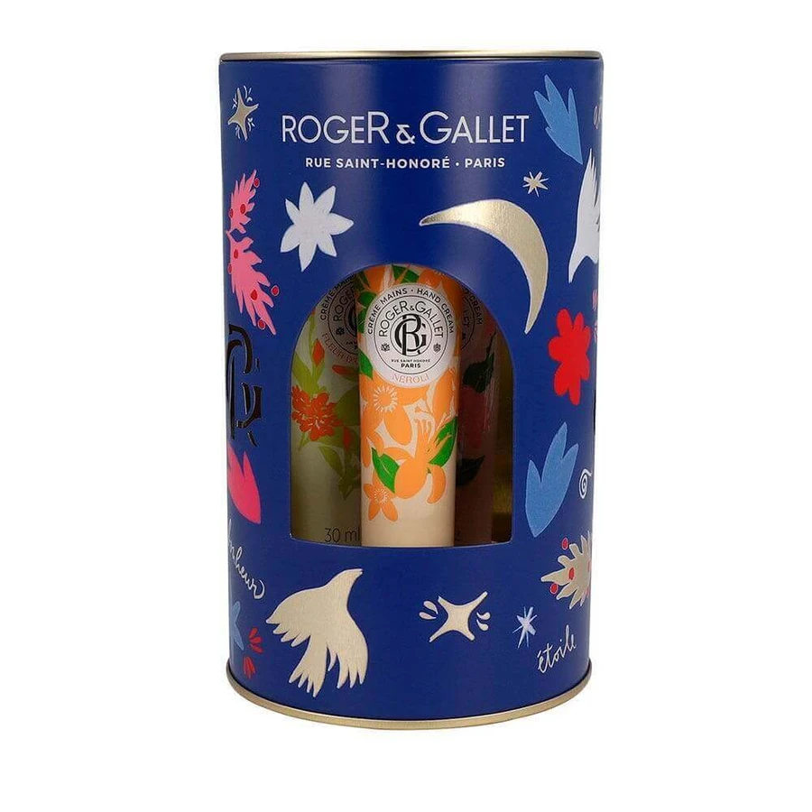 Roger & Gallet Подарочный набор Благотворный крем для рук Нероли + Оранжевое дерево + Османтус 3x30 мл: цены и характеристики