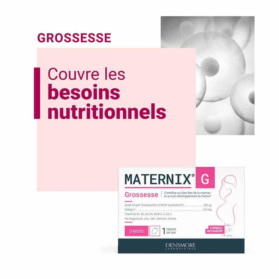 Densmore Maternix G Grossesse 90 капсул: ціни та характеристики