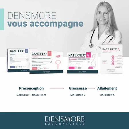 Densmore Maternix G Grossesse 90 капсул: ціни та характеристики