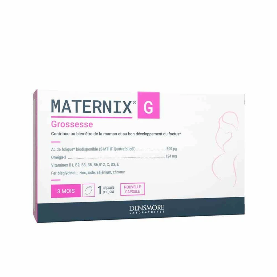 Densmore Maternix G Grossesse 90 капсул: ціни та характеристики