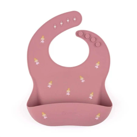 Petite&Mars Силіконовий нагрудник Take&Match Rose Princesses 6m+: ціни та характеристики
