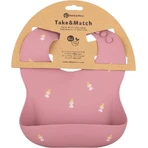 Petite&Mars Силіконовий нагрудник Take&Match Rose Princesses 6m+: ціни та характеристики
