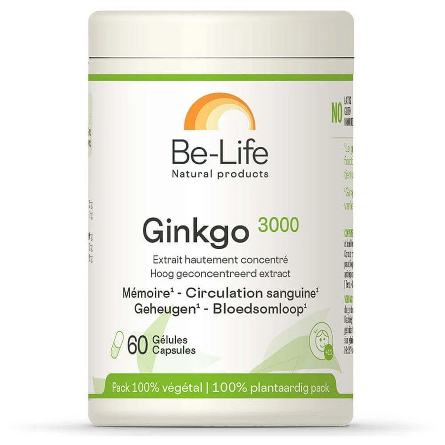 Be-Life Гінкго 3000 60 капсул: ціни та характеристики