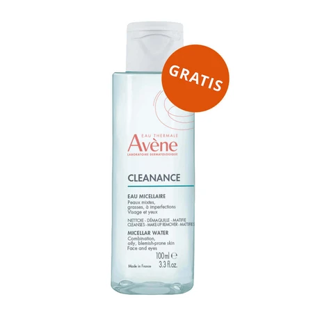 Avene Cleanance, очищающий гель для лица и тела, жирная кожа, склонная к несовершенствам, 400 мл + мицеллярная вода для лица и глаз, 100 мл бесплатно: цены и характеристики
