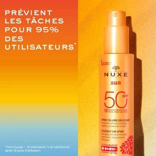 Nuxe Сонцезахисний спрей Délicieux Haute Protection SPF50 visage et corps 150мл