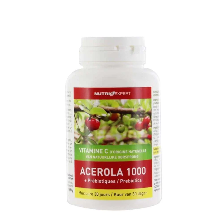 Nutri Expert Ацерола 1000 + пребіотик 60 таблеток: ціни та характеристики