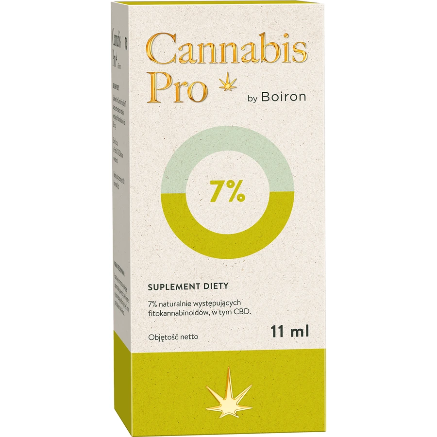 Boiron Cannabis Pro 7%, конопляна олія, 11 мл: ціни та характеристики