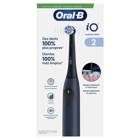 Акумуляторна електрична зубна щітка Oral-B iO Ocean Blue: ціни та характеристики