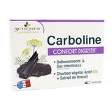 3 Chênes Carboline Вздутие живота и кишечные газы 30 капсул