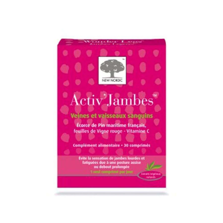 Нові таблетки Nordic Activate Jambes 30: ціни та характеристики