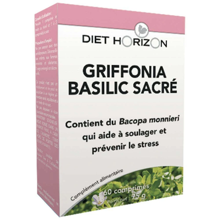 Diet Horizon Griffonia Holy Basil 60 Tablets 60 Comprimés: цены и характеристики