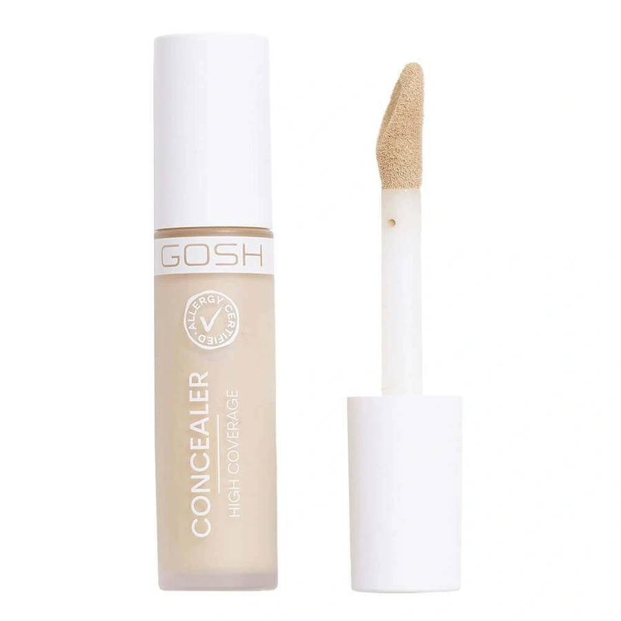 Gosh Concealer High Coverage Сильний консилер з аплікатором 002 Слонова кістка, 6 мл: ціни та характеристики