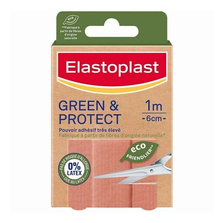 Латексні бинти Elastoplast Green & Protect 0% 10x6 см: ціни та характеристики