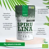 Органічний порошок спіруліни Purasana 200 г