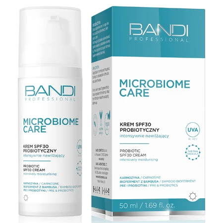 Bandi Microbiome Care, пробіотичний інтенсивний зволожуючий крем, SPF 30, 50 мл: ціни та характеристики