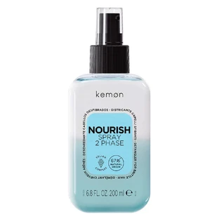 Двухфазный увлажняющий спрей для волос Nourish, 200 мл, Kemon