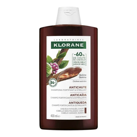 Klorane Quinine Укрепляющий и стимулирующий шампунь против выпадения для уставших волос 400 мл: цены и характеристики