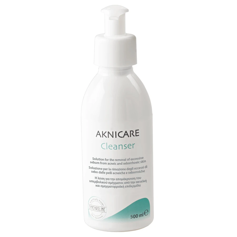 Synchroline Aknicare Cleanser, очищувальний гель для жирної та схильної до акне шкіри, 500 мл: ціни та характеристики