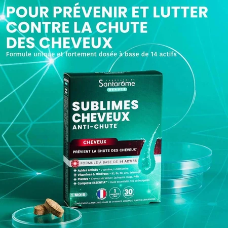Santarome Sublime Hair Anti-Fall 30 таблеток проти випадіння волосся: ціни та характеристики