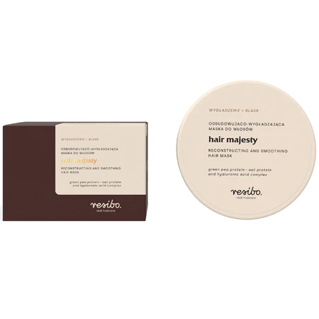 Resibo Hair Majesty, восстанавливающая и разглаживающая маска для волос, 175 мл: цены и характеристики