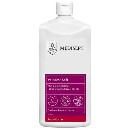 Medisept Velodes Soft, средство для дезинфекции рук, 500 мл: цены и характеристики