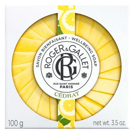 Roger & Gallet Cedrat, кускове мило, 100 г + безкоштовна мильниця: ціни та характеристики