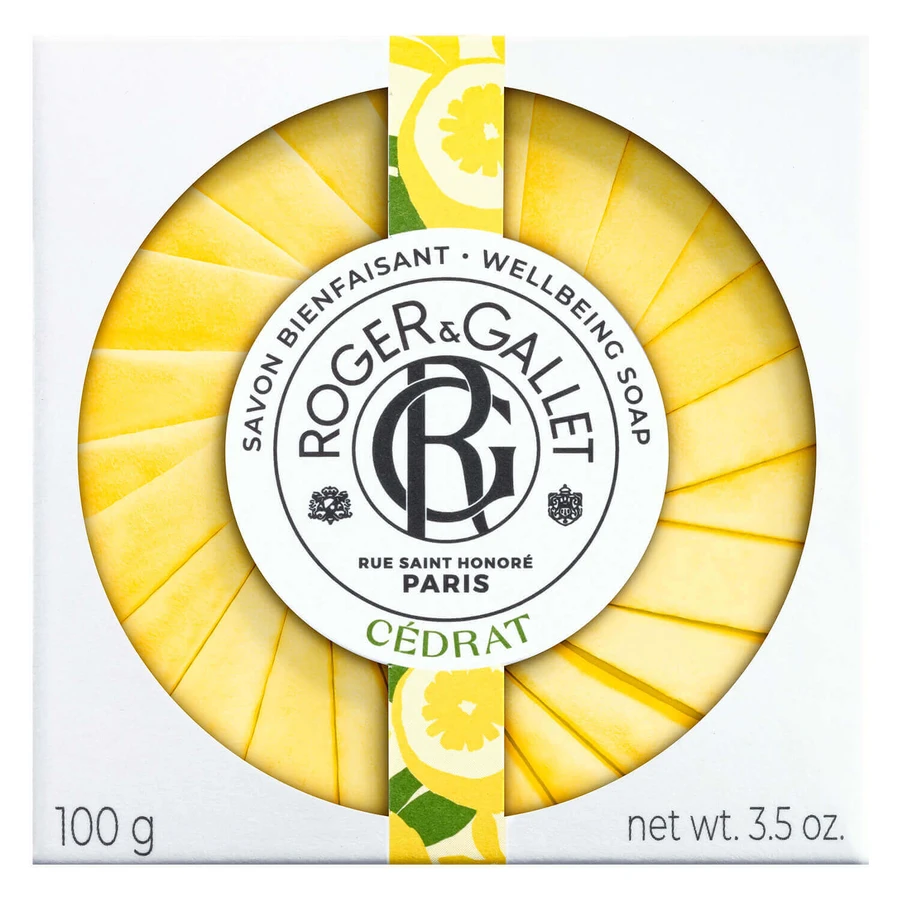 Roger & Gallet Cedrat, кускове мило, 100 г + безкоштовна мильниця: ціни та характеристики