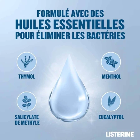 Відбілююча ванна Listerine М'ята 500мл: ціни та характеристики