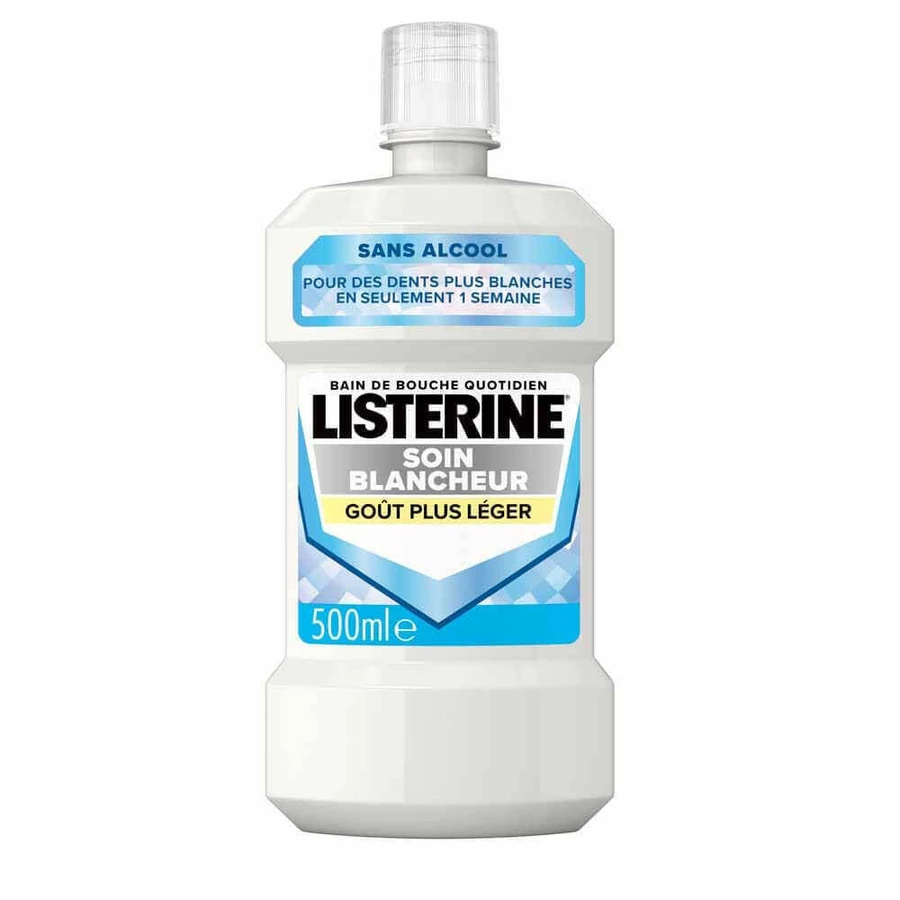 Відбілююча ванна Listerine М'ята 500мл: ціни та характеристики