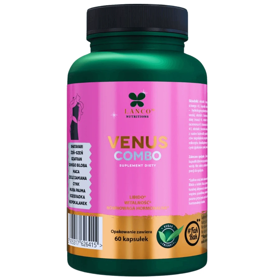 Lanco Nutritions Venus Combo, 60 капсул: цены и характеристики