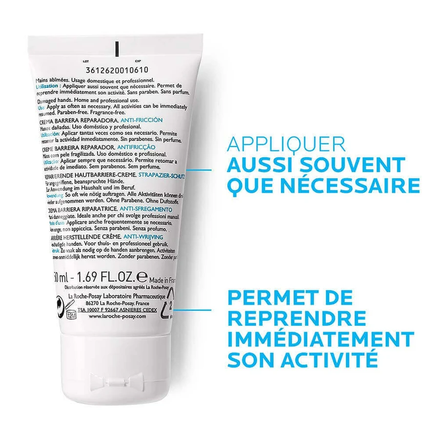 La Roche-Posay Cicaplast Barrier Repairing Hand Cream 100ml: цены и характеристики