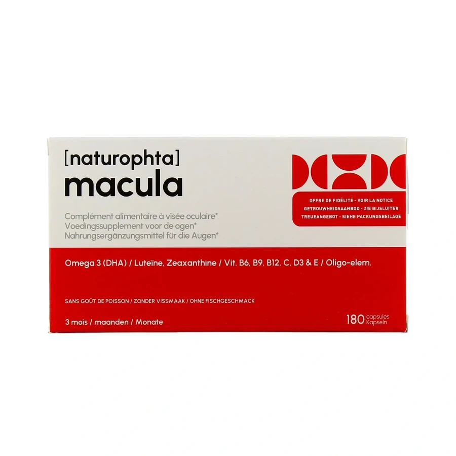 Horus Pharma Naturophta Macula 180 капсул: цены и характеристики